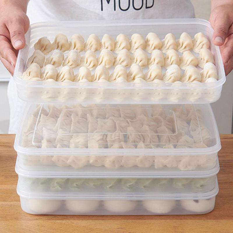 Kitchen Appliances Organizer - Transparente Küchen-Aufbewahrungsbox Kühlschrank-Organizer Lebensmittelechte Kunststoffbehälter für