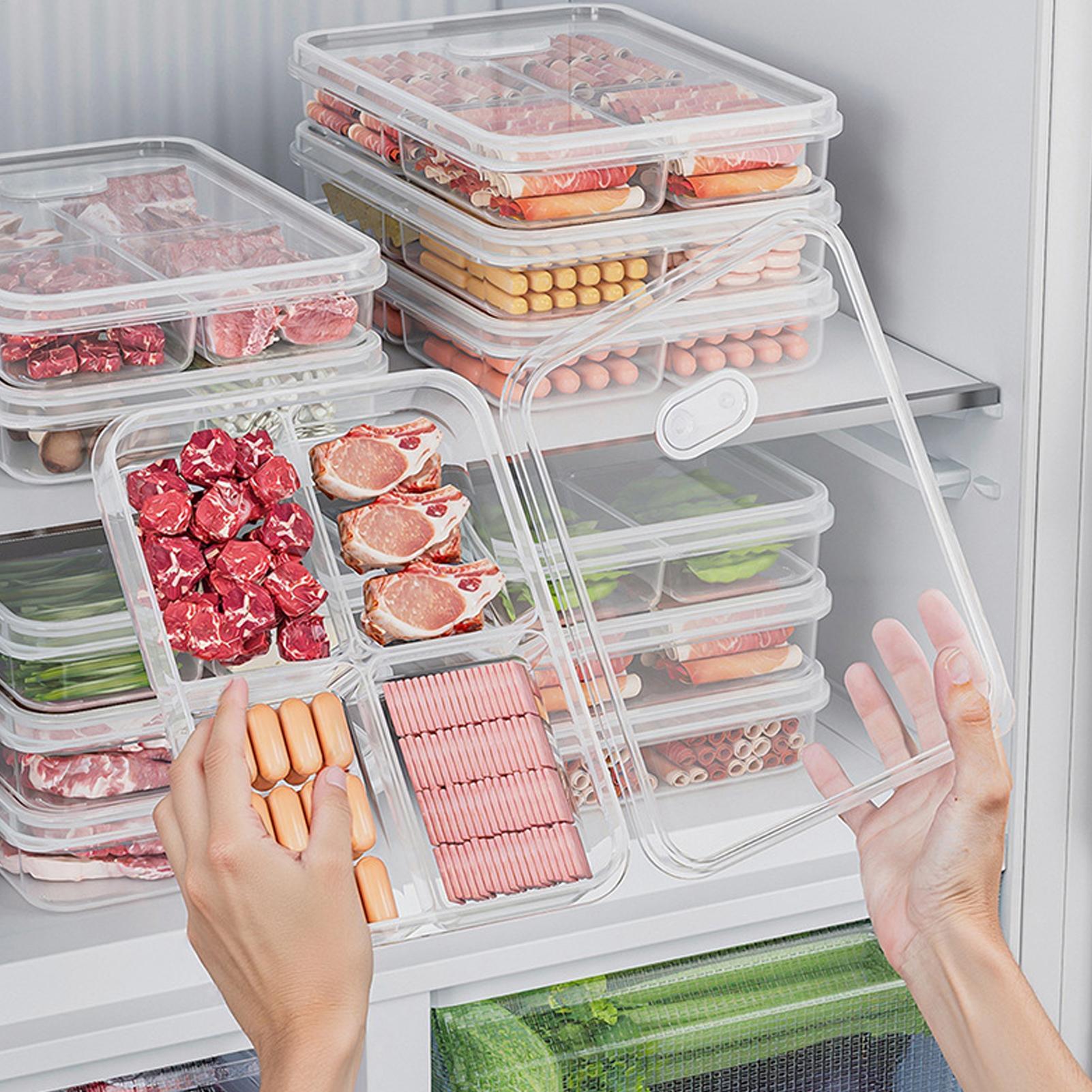 Kitchen Appliances Organizer - 1 Stück Kühlschrank-Aufbewahrungsbox für Fleisch und