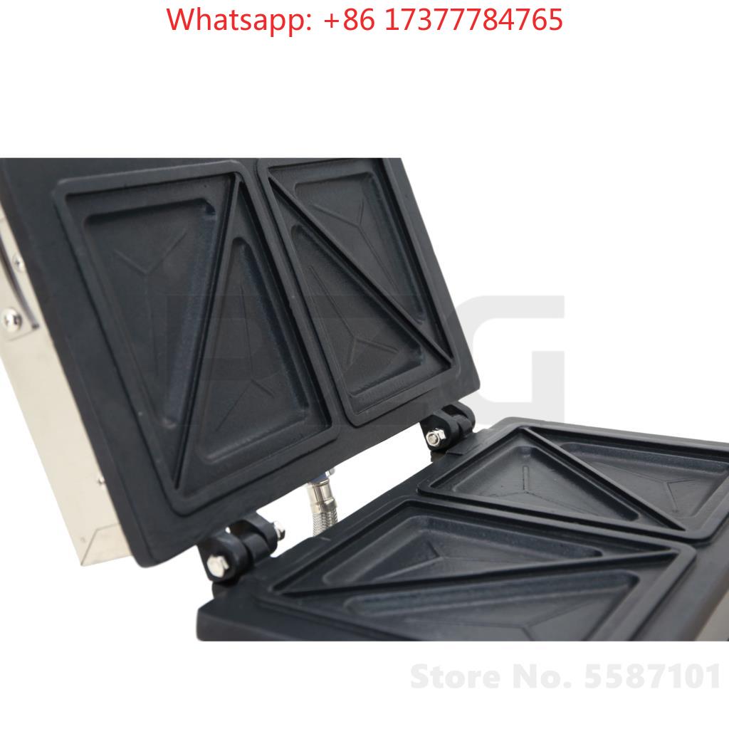 Toaster 4 Slice - Kommerzieller 4-Scheiben-Sandwich-Maker, Toaster-Grillplatte, Pressmaschine, Toast-Sandwich-Maker, Herstellungsmaschine