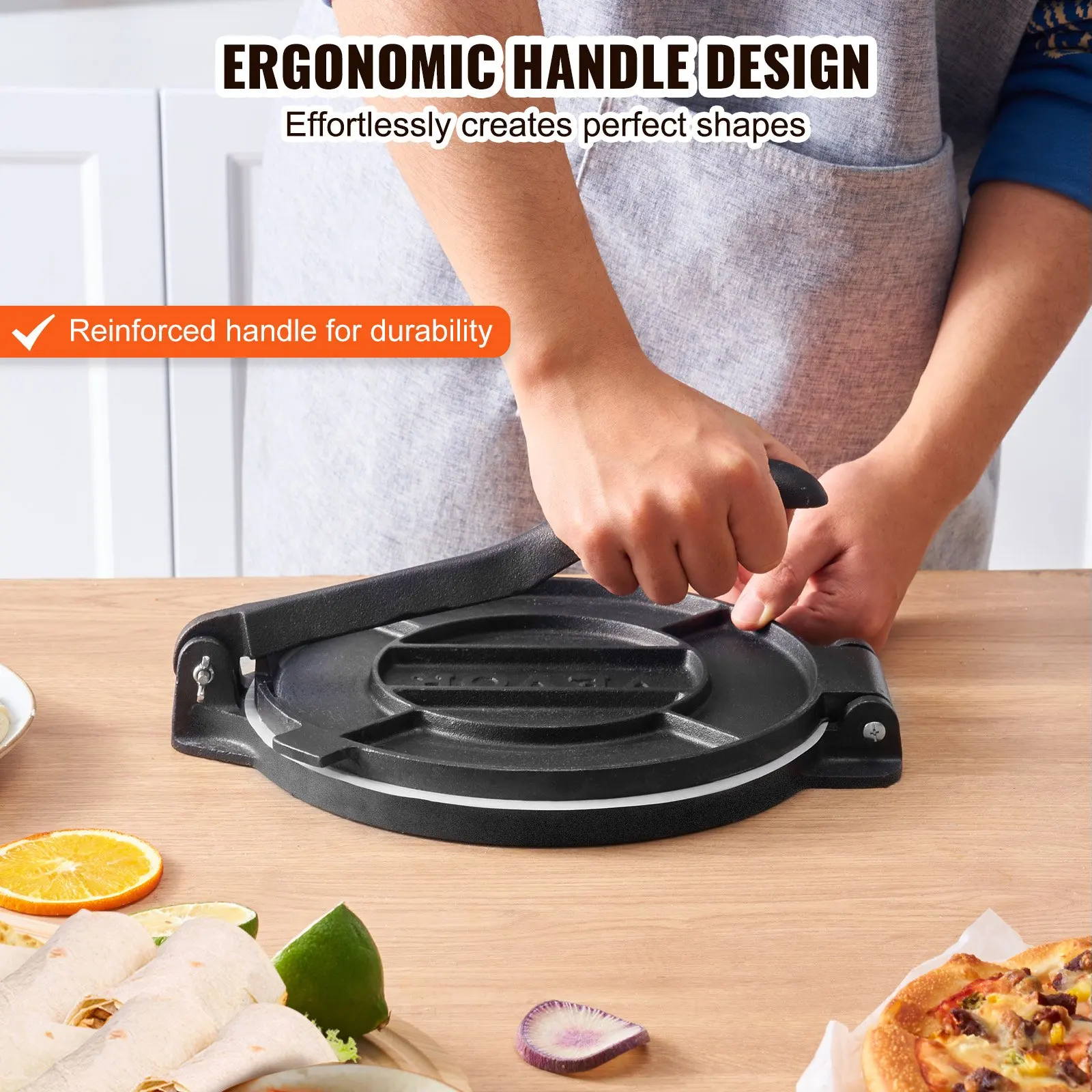 Tortilla-Presse, 20,3 cm und G – Tortilla Press Cast Bewertung und Preis