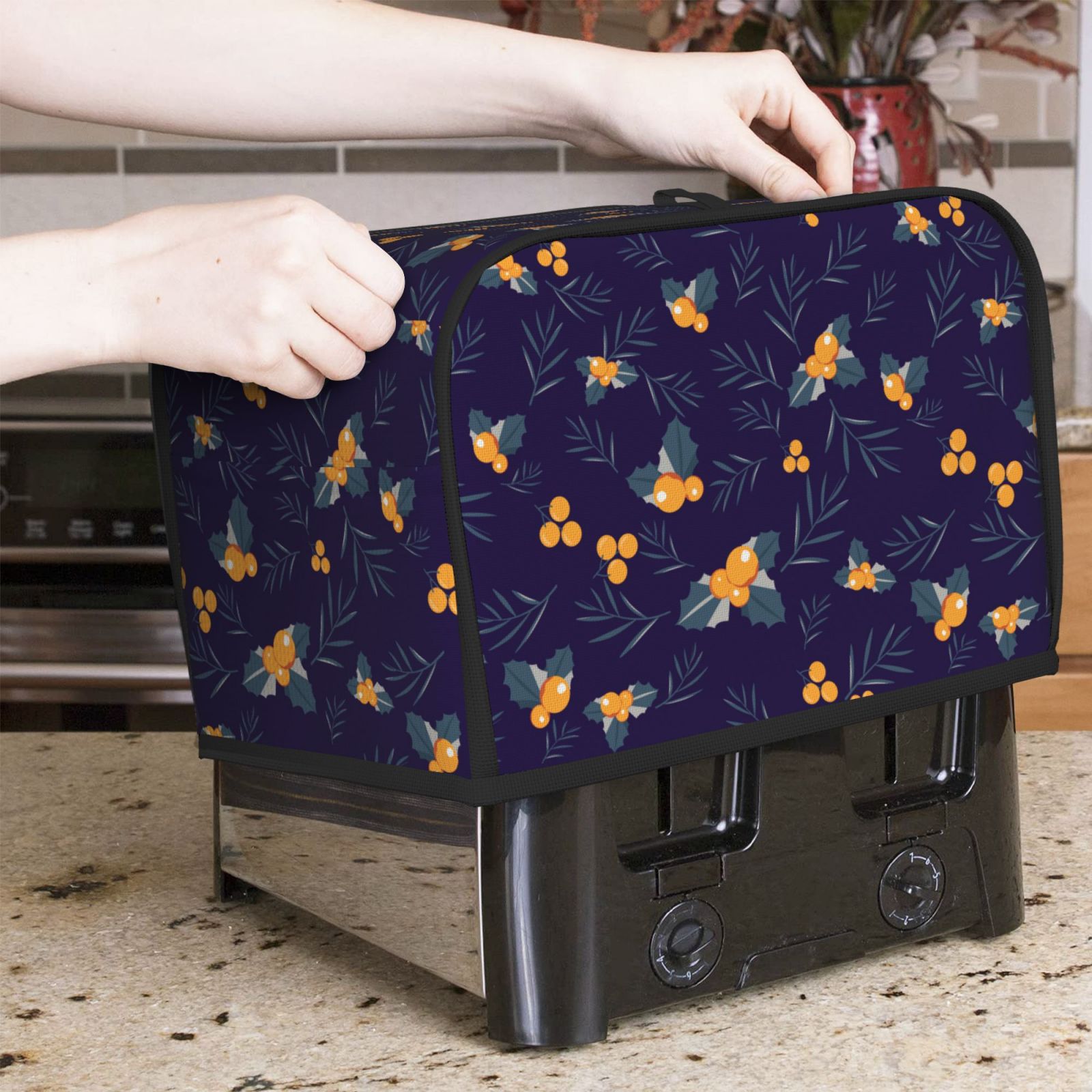 Weihnachts frucht druck 2 Sche – Toaster 4 Slice Bewertung und Preis