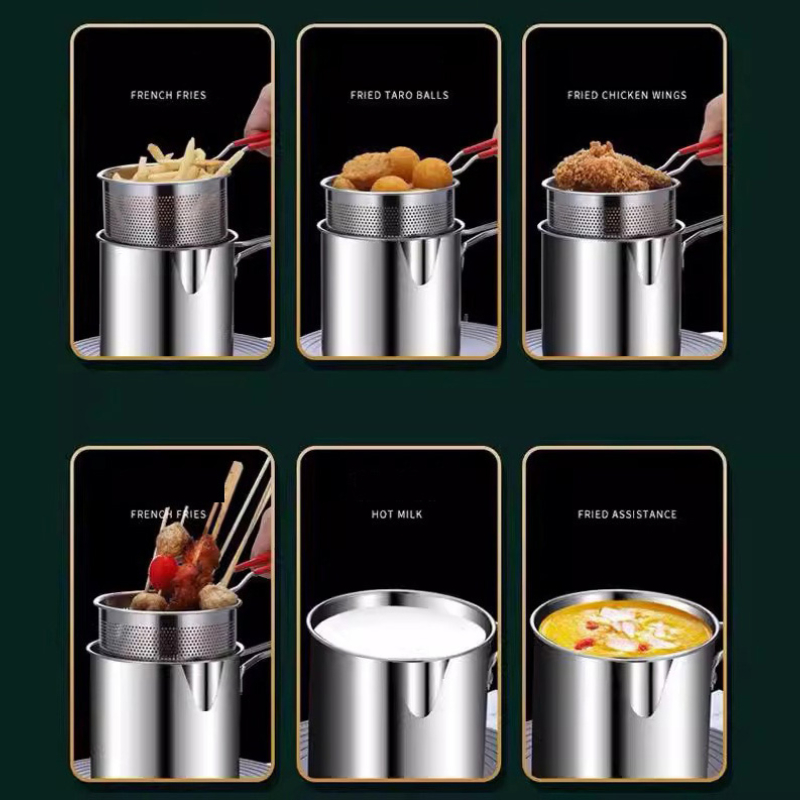 Fritteuse aus Edelstahl 304, m – Kitchen Appliances Cooking Bewertung und Preis