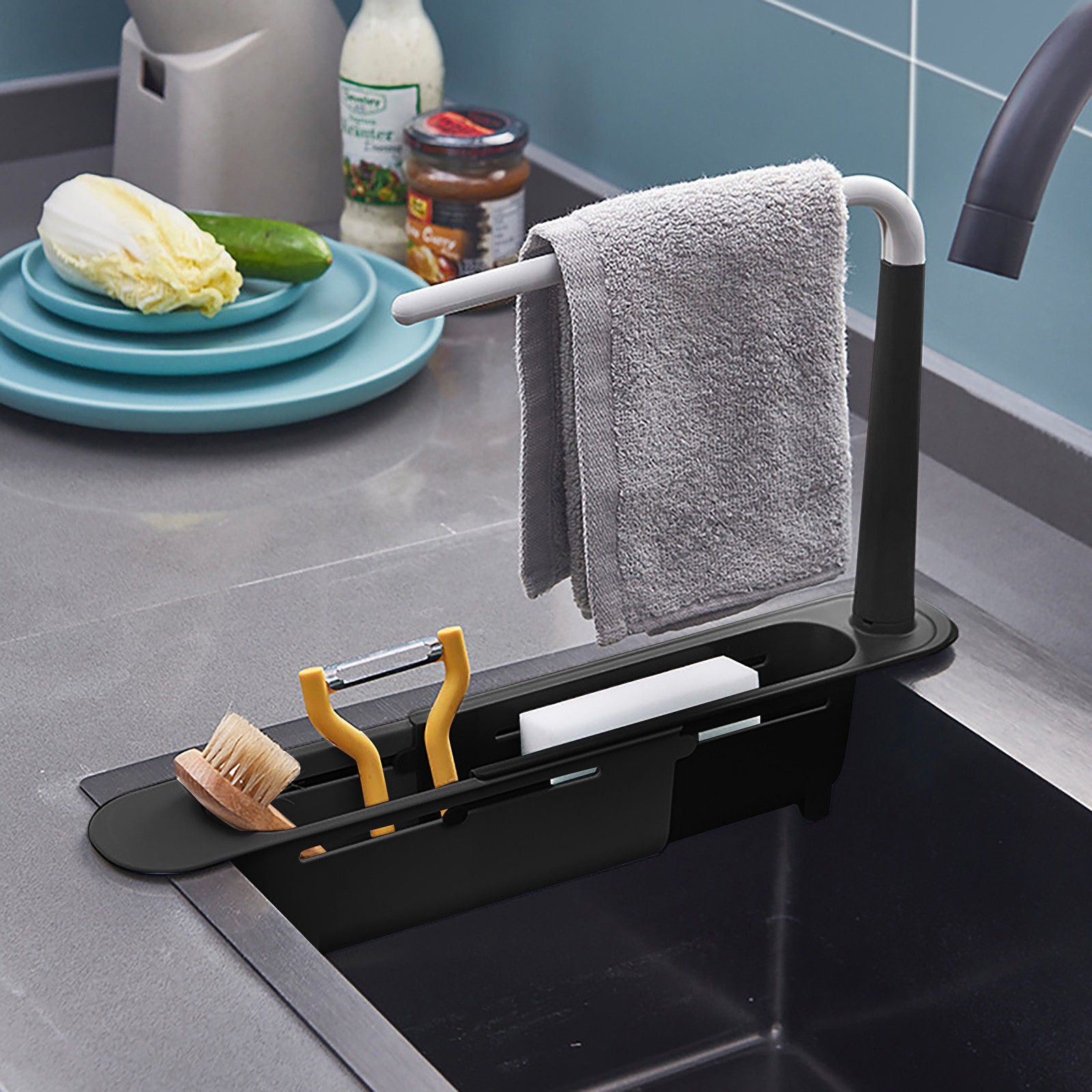 Teleskop Spüle Regal Abtropffl – Kitchen Appliances Gift Bewertung und Preis