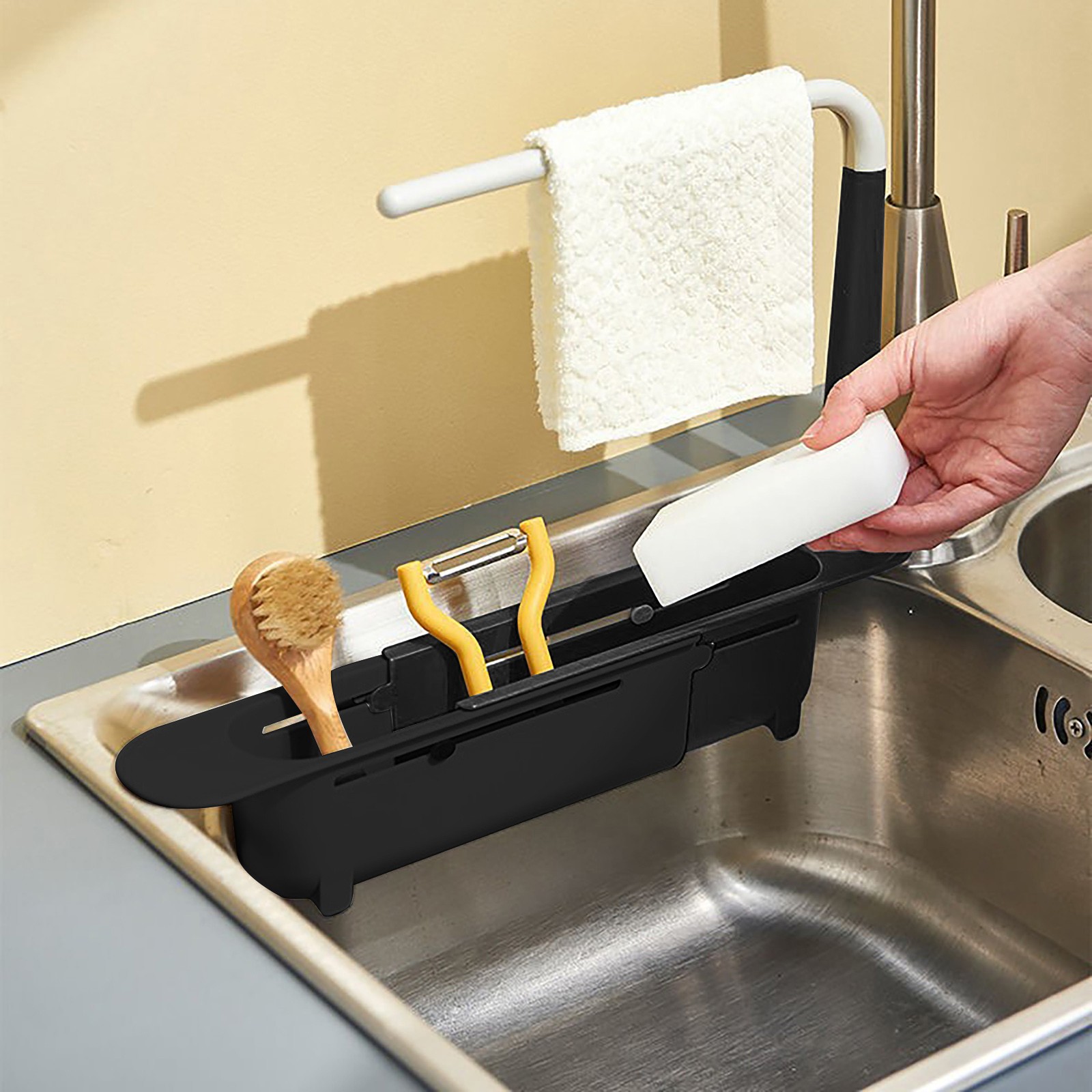 Teleskop Spüle Regal Abtropffl – Kitchen Appliances Gift Bewertung und Preis