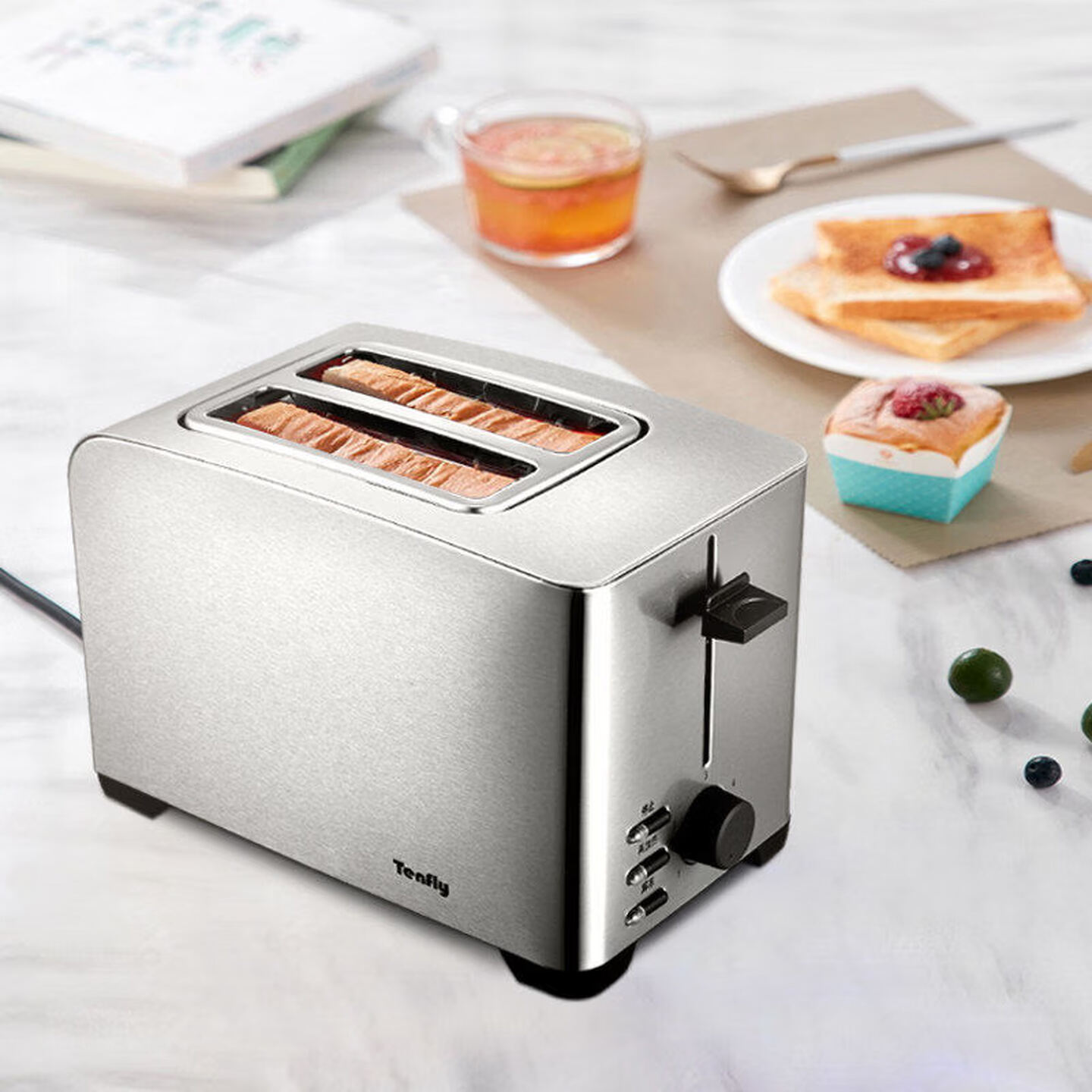 Edelstahl-Toaster für 2 Scheib – Toaster 4 Slice Bewertung und Preis