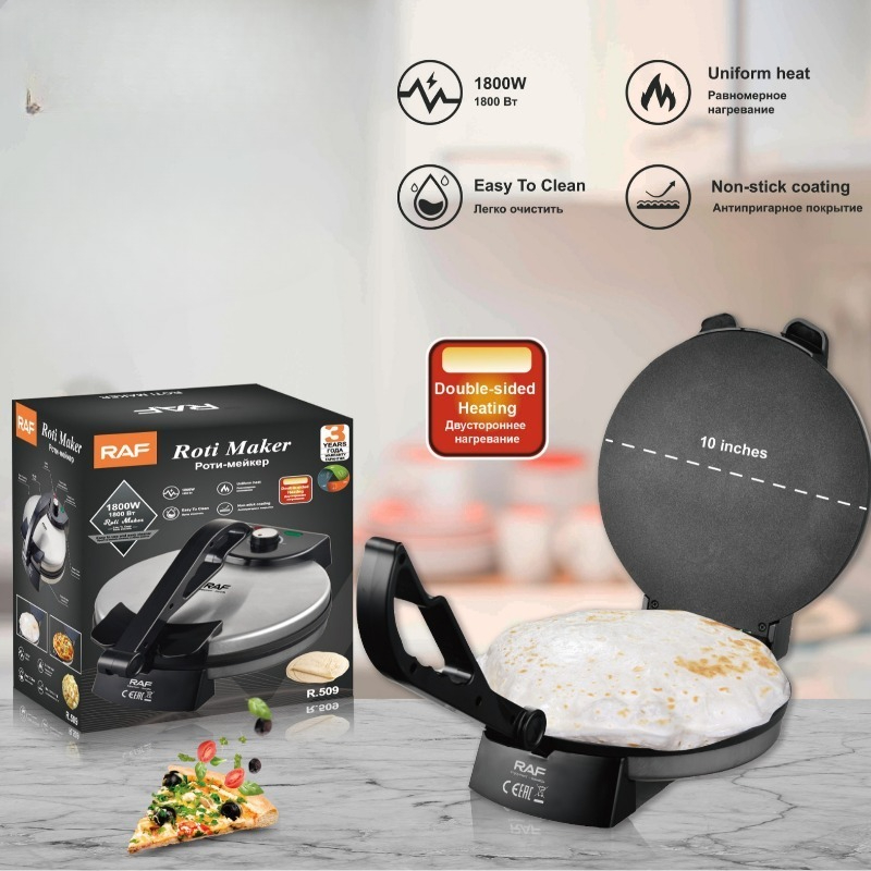1800W Elektrischer Tortilla-Ma – Tortilla Press Cast Bewertung und Preis