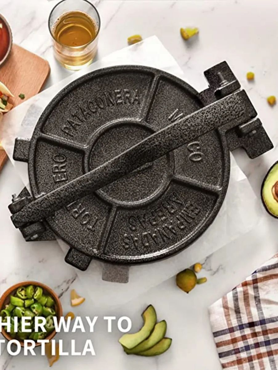 8 Zoll Gusseisen Tortillapress – Tortilla Press Cast Bewertung und Preis